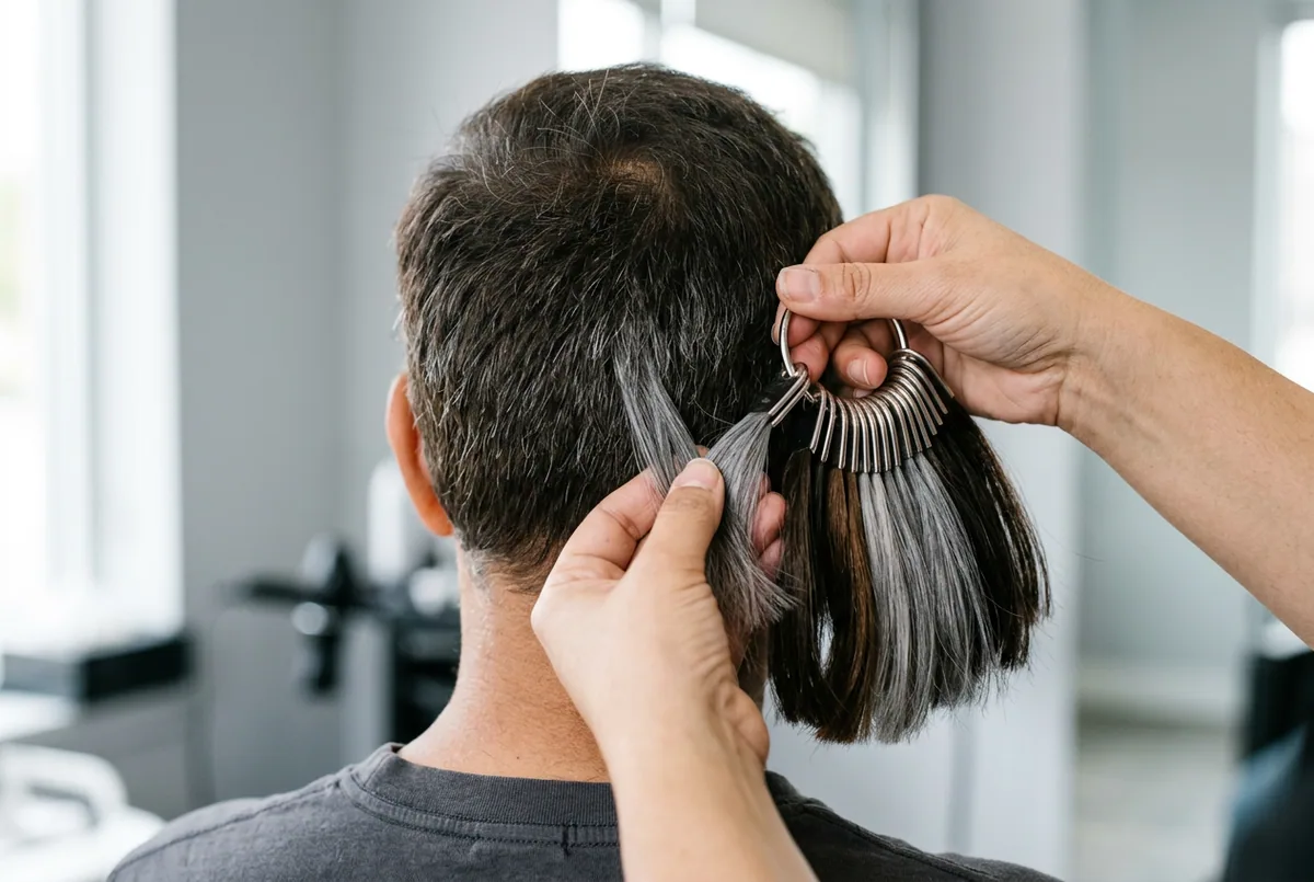 Custom hair systems fitted for clients in Nagpur