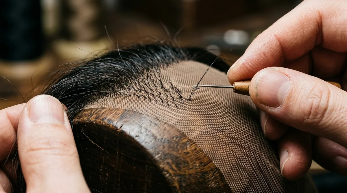 Custom Hair Patch fitted for clients in Kolshet