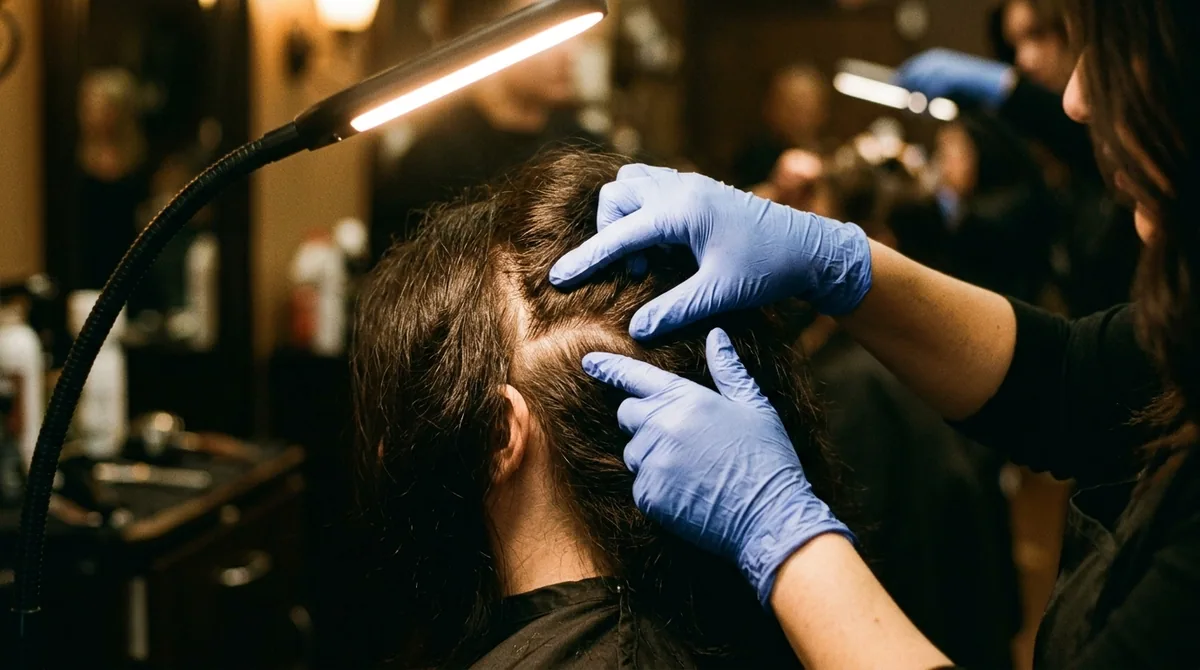 Custom hair systems fitted for clients in Indore