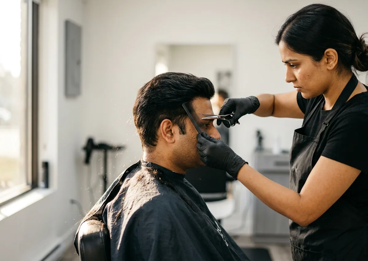 Custom hair systems fitted for clients in Patna
